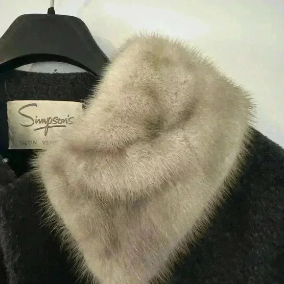 Alpagora vintage 50’s-60’s a blend of real wool and mohair coat. A+ material - Picture 9 of 14